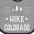 thumbnail image 4 of Inktastic Hike Colorado Hiking Trekking Hiker Gift Boys or Girls Baby Bib, 4 of 4