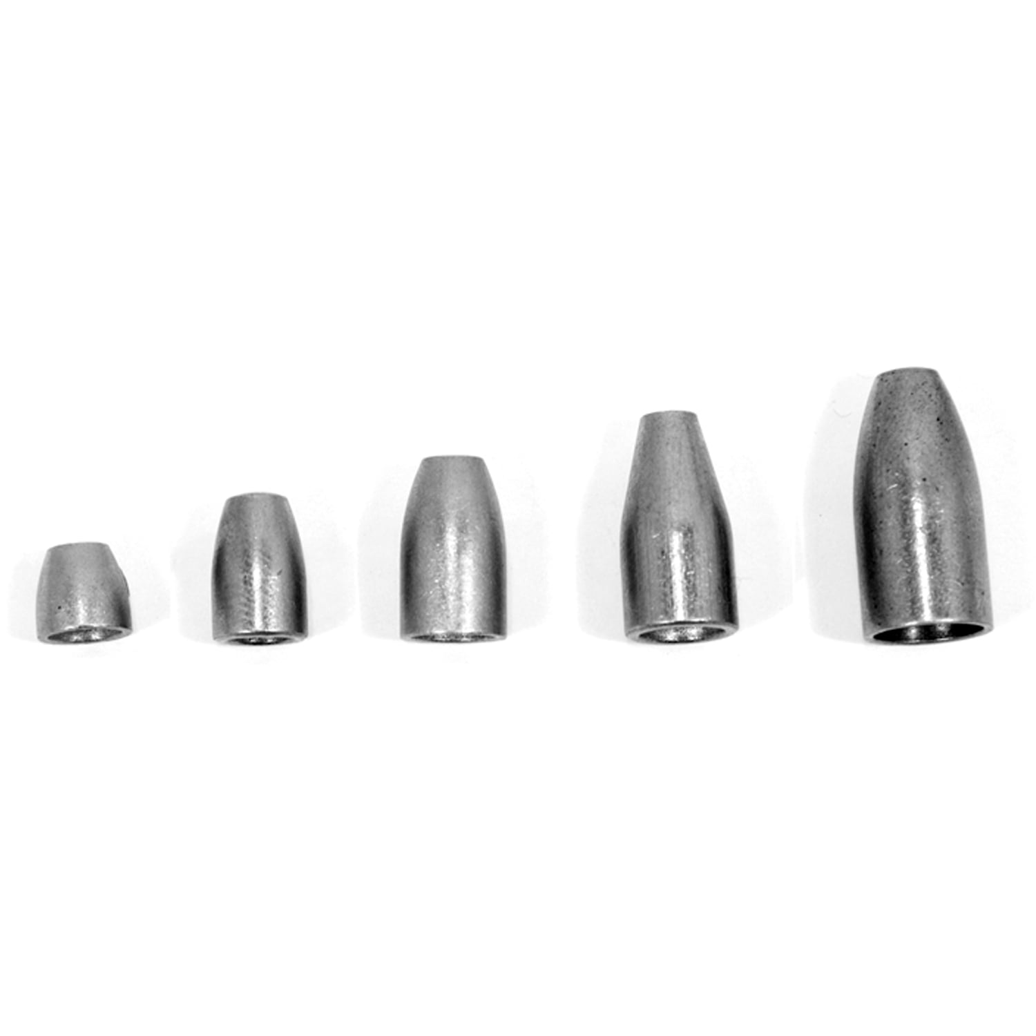 (4 pack) Eagle Claw Fishing, NLWW18, Steel Worm Weight 1/8 oz. Qty 5