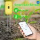 thumbnail image 5 of Tuya Smart Bluetooth Probador de Suelo Medidor de Temperatura y Humedad Termohigrómetro Impermeable Automatización Detector de Riego, 5 of 5