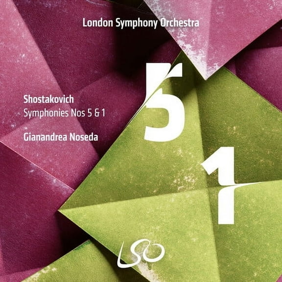 London Symphony Orchestra / Noseda,Gianandrea - Shostakovich: Symphonies Nos.5 & 1 - Music & Performance - CD