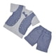 thumbnail image 3 of Conjunto de ropa de nio Conjunto de ropa de nios Camisa de nios Pantalones cortos de corbata de caba LHCER No, 3 of 5