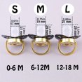 thumbnail image 2 of Baby Personalized Pacifier With Name, Pacifier Box Set, Customized Pacifier +Pacifier Clip+ Storage Box For 0-18 Months, 2 of 4