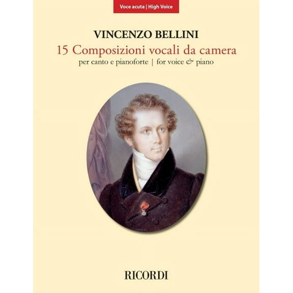15 Composizioni Vocali Da Camera - High Voice: New Edition Based on the Critical Edition