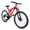 Blue, variant on Aezusy 26" Mountain Bike 21 Speed Steel Frame City Bicycle with Full Suspension for Men Women, Blue
