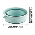 thumbnail image 4 of HOZADOIE Foldable Water Pail Home Essentials Folding Bucket, Car Wash, Telescopic Portable Foot Bucket, 4 of 5