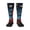 1 Black, variant on World Map Of Digital Circuits Knee Socks, High Socks Long Stretchy Sock Women Knee High Stocking, Long Socks for Women