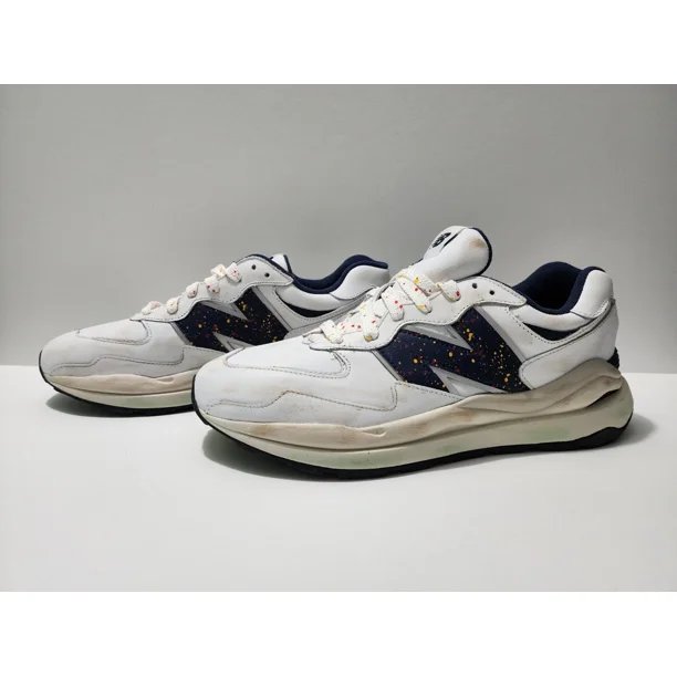 New Balance 57/40 Father's Day 2021 White Black Men's Shoes Sz 11.5 (M5740FD1)