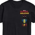 thumbnail image 3 of Marvel Deadpool & Wolverine - Logo And Icons - Men's Short Sleeve Graphic T-Shirt, 3 of 5