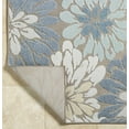 thumbnail image 5 of BoutiqueRugs Minga Coastal Area Rug - Outdoor Safe - Light Brown, Cream, Pale Blue - 18" x 18" Sample, 5 of 7