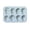 Blue, variant on Clearance Under $1 Skull Silicone Candy Mold, 8-Cavity for Fondant and Chocolate