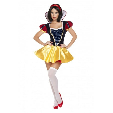 2pc Sultry Snow Costume