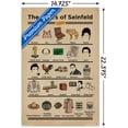 thumbnail image 3 of Seinfeld - Abcs Wall Poster with Pushpins, 14.725" x 22.375", 3 of 6
