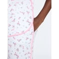 thumbnail image 3 of Joyspun Women's Lightweight Short Sleeve Sleep Tee and Pants Set, 2-Piece, Sizes XS-3X, 3 of 4