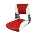 thumbnail image 1 of Asiento de barco plegable, silla de barco desmontable resistente al agua para Rafting, kayak rojo, 1 of 8