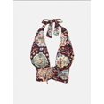 thumbnail image 6 of Ethnic Print Cropped Tank Top, 6 of 8