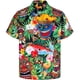 thumbnail image 2 of Camisas hawaianas divertidas para hombre, camisas de playa con botones y manga corta con estampado completo, blusa de verano de gran tamaño para hombres y mujeres, 2 of 5