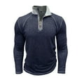 lmcalzta Shirts for Men Long Sleeve 1/4 Zip Stand Collar Quick Drying