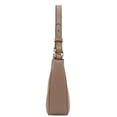 thumbnail image 3 of Bolso de hombro FashionPuzzle Small Crescent Taupe para mujer, 3 of 7