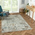 thumbnail image 3 of HomeRoots 515974 10 x 14 ft. Abstract Distressed Area Rug, Gray, 3 of 8