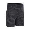 thumbnail image 1 of Pantalones cortos de yoga de color liso con cintura alta y elásticos ajustados para entrenamiento en la cadera color melocotón para mujer, 1 of 6