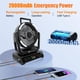 thumbnail image 2 of Ventilador de Camping AYAMAYA Recargable 20000mAh con Luz y Control Remoto, 2 of 8
