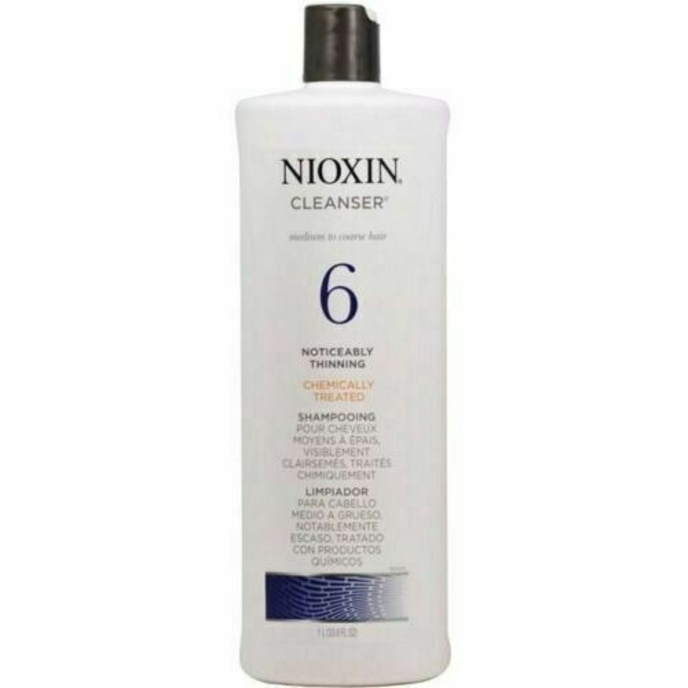 Nioxin NIOXIN System 6 Cleanser Hair Thickening Shampoo 33.8 oz