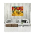 thumbnail image 3 of DECORARTS - The Night Cafe in The Place Lamartine in Arles, Vincent Van Gogh Art Reproduction. Giclee Print on Canvas. Wall Art for Home. 40x32", 3 of 7