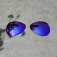 thumbnail image 4 of Walleva Purple Polarized Replacement Lenses For Ray-Ban Aviator Large Metal RB3025 58mm Sunglasses, 4 of 7
