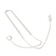 thumbnail image 1 of Auriculares de silicona con cuerda para colgar en el cuello para audio de estado entre profesionales (beige), 1 of 3
