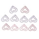 thumbnail image 1 of 20 piezas de clips de papel de forma especial Zulema clip de papel corazón metálico, 1 of 8