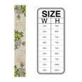 thumbnail image 6 of Table Runner Dresser Scarves 72 Inch Long, Watercolor Lemon and Skull Skeleton Linen Dining Table Runners Summer Fruit on Vintage Tabletop Scarf for Wedding Holiday Party Kitchen, 6 of 7