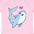 thumbnail image 4 of Inktastic Hi Cute Shark Boys or Girls Baby Bodysuit, 4 of 5