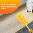 thumbnail image 4 of Clearance Cleaning Brush under $10,Duster Compatible With Dusters，Multi 360 Heavy Duty Duster & 1 Handle Disposable Dusters For Cleaning, 4 of 9