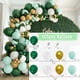 thumbnail image 1 of Jungle Forest Arch Kit de globos, 127 piezas de globos de látex de confeti verde y dorado, globo de cumpleaños de arco verde para niño niña Baby Shower, decoración, 1 of 4