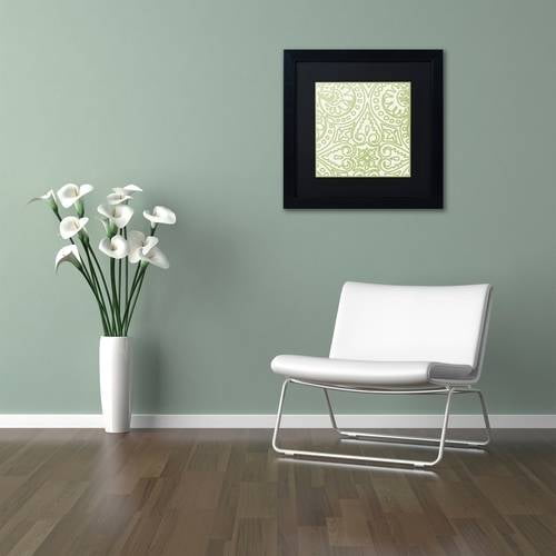 Trademark Fine Art "Dulce IV" Canvas Art by Color Bakery Black Matte, Black Frame