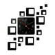 thumbnail image 2 of Billuyoard Reloj de pared con espejo acrílico grande 3d, reloj de cuarzo Diy, relojes de naturaleza muerta, decoración moderna para el hogar, pegatinas Decoración del hogar Negro Billuyoard HA004336-02, 2 of 6