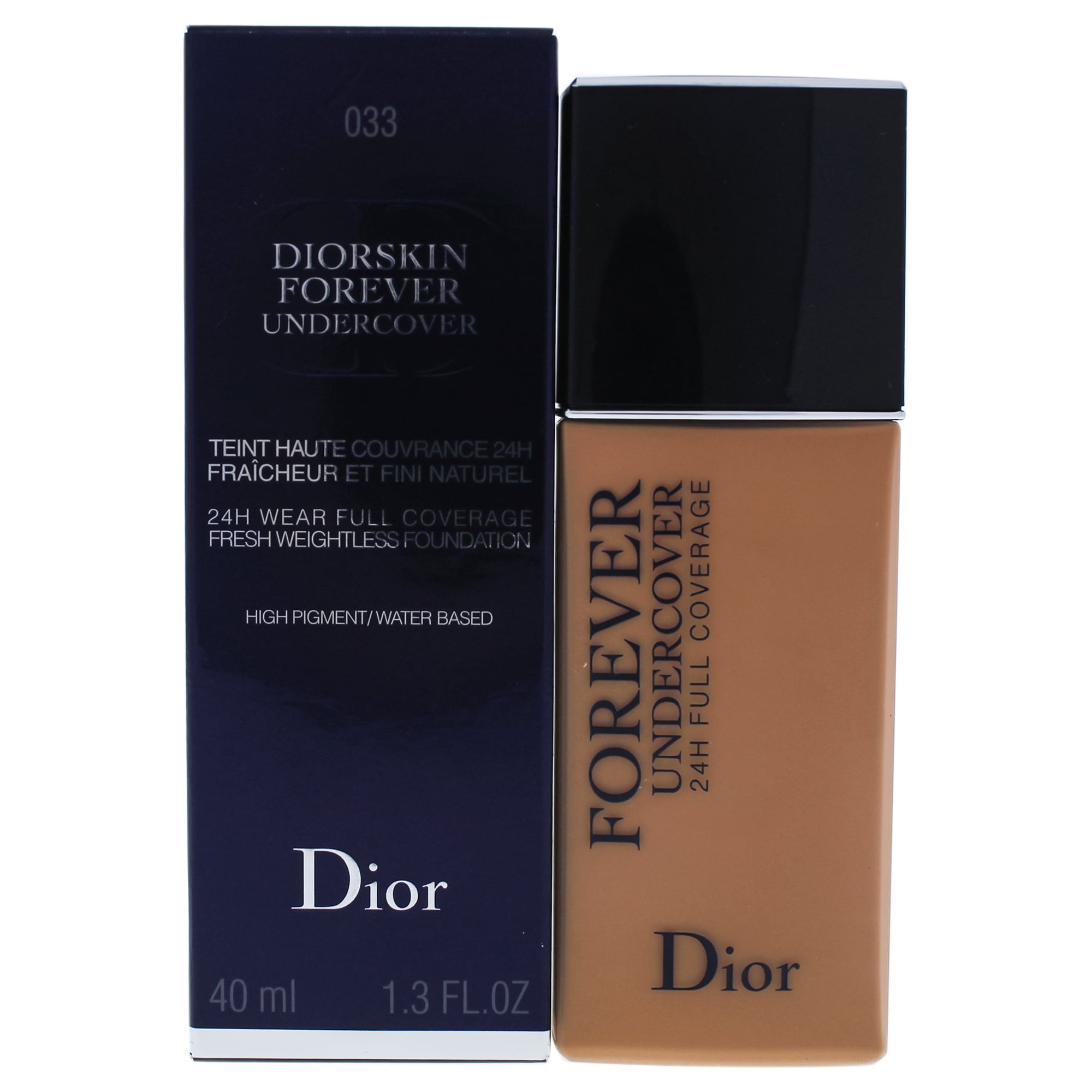 Diorskin Forever Undercover Foundation 033 Apricot Beige by Christian Dior for Women 1.3 oz Foundation Walmart