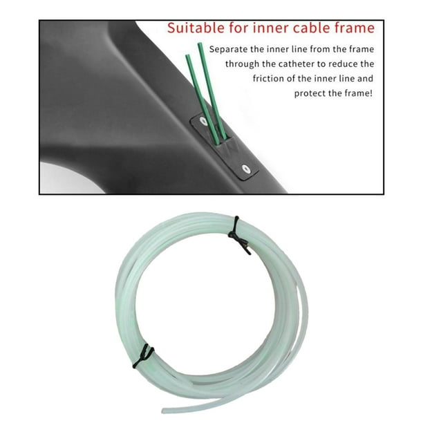 Revestimiento lubricante para bicicleta, accesorio premium, reemplazo profesional, portátil, cambio de freno, tubo lubricante, carcasa de cable de