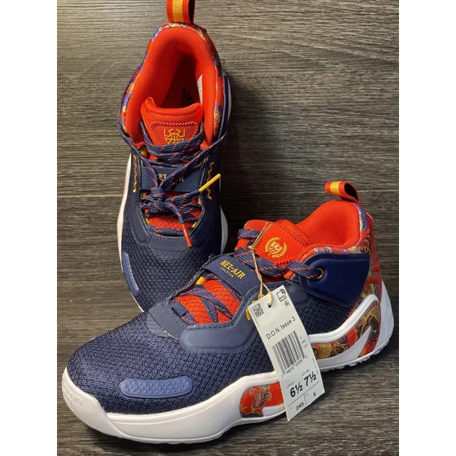 Adi - das D.O.N. Issue 3 Bel-Air Athletic Sneaker Basketball Shoe Men 6.5 Women 7.5