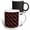 Multicolor, variant on 3drose, Multicolored Seamless Geometrical Dot Pattern Background Design, 11oz Two-tone Red Mug