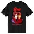 thumbnail image 5 of David Bowie New York's In Love Women's Black Double-Sided Short Sleeve Tee-6XL, 5 of 7