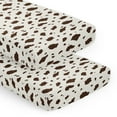 thumbnail image 3 of Sweet Jojo Designs Wild West Cowboy Brown Red Ivory 5 Piece Crib Bedding Set, 3 of 6