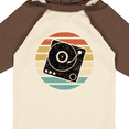 thumbnail image 4 of Inktastic Turn Table Record Player Retro Boys or Girls Long Sleeve Baby Bodysuit, 4 of 5