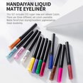 thumbnail image 4 of HANDAIYAN 12 Color Matte Liquid Eyeliner Set Eye Makeup Liquid Colorful Eye Liner Waterproof Smudge-proof Long-lasting, 4 of 4