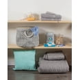 thumbnail image 3 of DII Collapsible Polyester Storage Bin, Stained Glass, Gray, Large Rectangle, 3 of 3