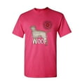 thumbnail image 1 of Tee Hunt You Had Me at Woof T-Shirt Pet Friend Dogs Doggie Puppy Paw Bark Mens Shirt, Hot Pink, 5X-Large, 1 of 5
