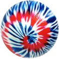 thumbnail image 6 of EZ Strike Pro 6" Foam Dodgeball, Red White Blue Tie Dye Swirl, 6 of 9