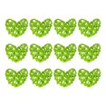 thumbnail image 1 of Unique Bargains 20Pcs Heart Shaped Rattan Ball Vase Filler Natural Rattan for Wedding Home Decoration Light Green 2 in, 1 of 5