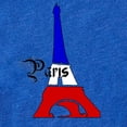 thumbnail image 2 of CafePress - Paris Eiffel Tower - Cute Infant Baby Football Bodysuit, 2 of 3