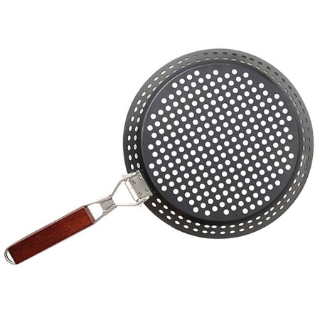 

Foldable Grilling Skillet Foldable Grilling Skillet Camping Frying Pan Useful Steak Pan BBQ Grilling Pan